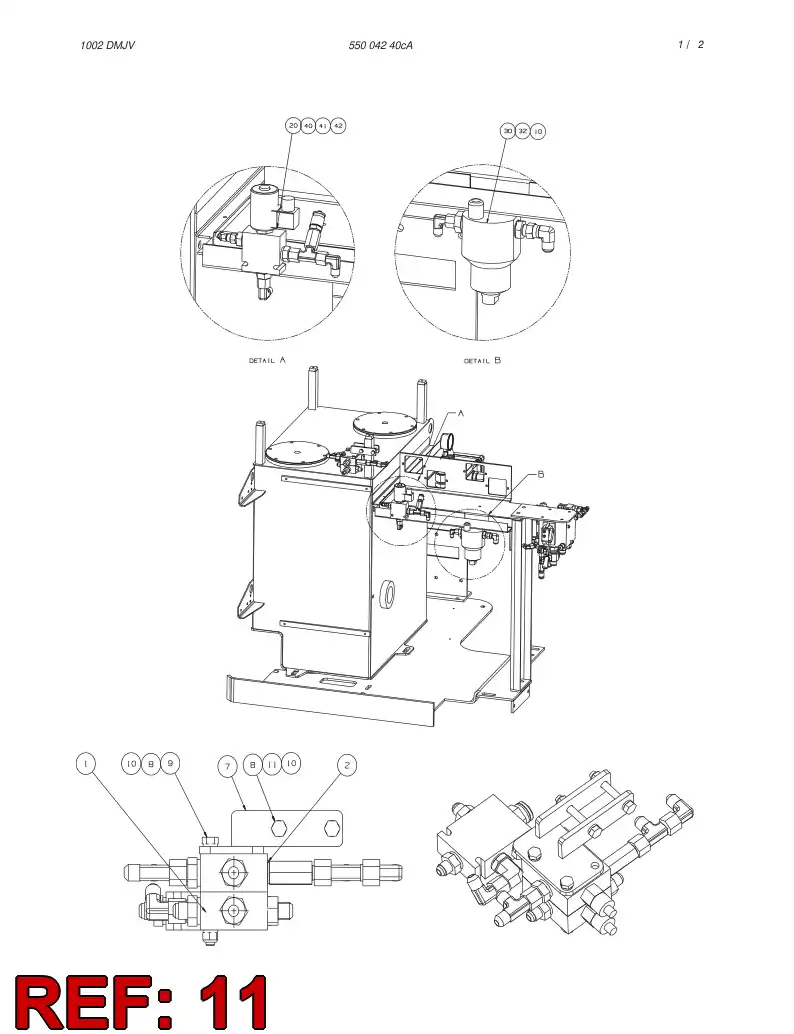 80874369 808 743 69 HEXAGON HEAD BOLT (HALF THREAD) - Sandvik Technical Drawing