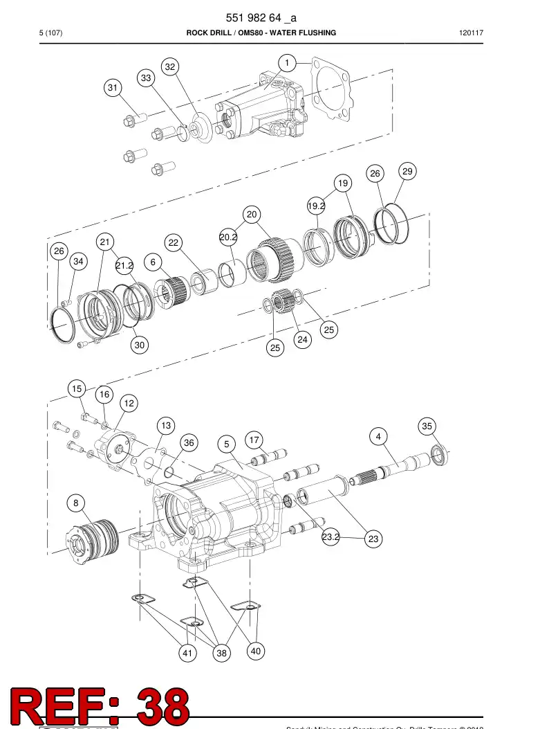 80878839a 808 788 39a O-ring - Sandvik Technical Drawing