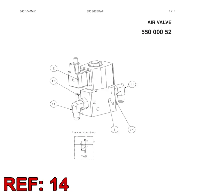 80879289 808 792 89 BREATHER - Sandvik Technical Drawing