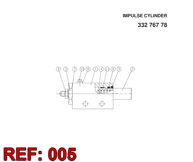 81003989 810 039 89 WIPER - Sandvik Technical Drawing