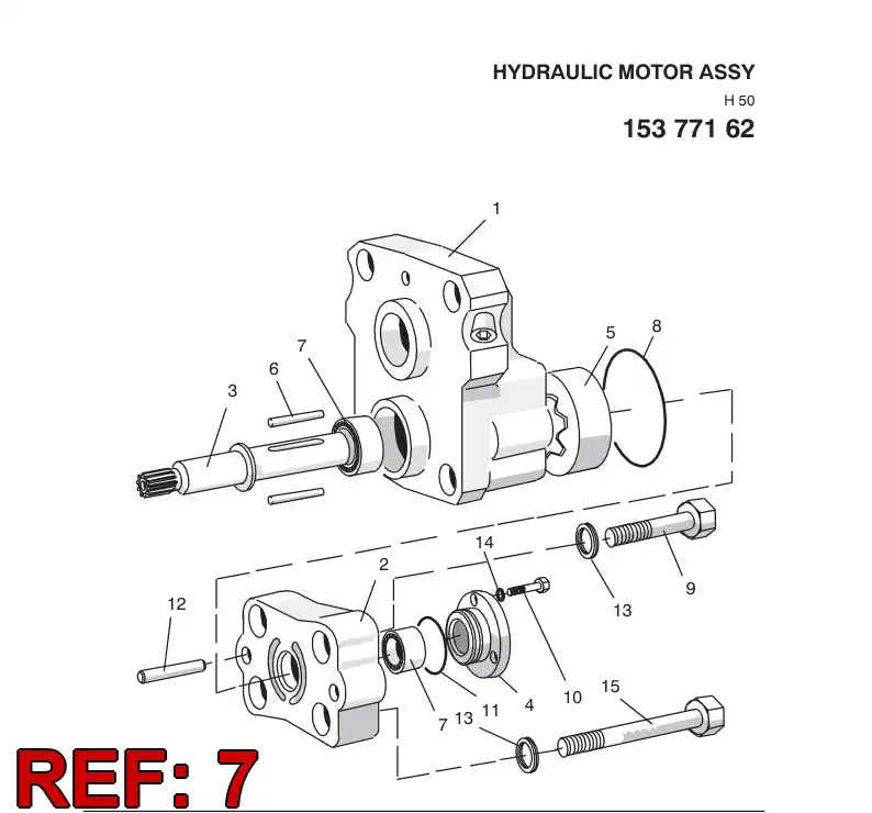 81017009 810 170 09 Bearing, Needle - Sandvik Technical Drawing