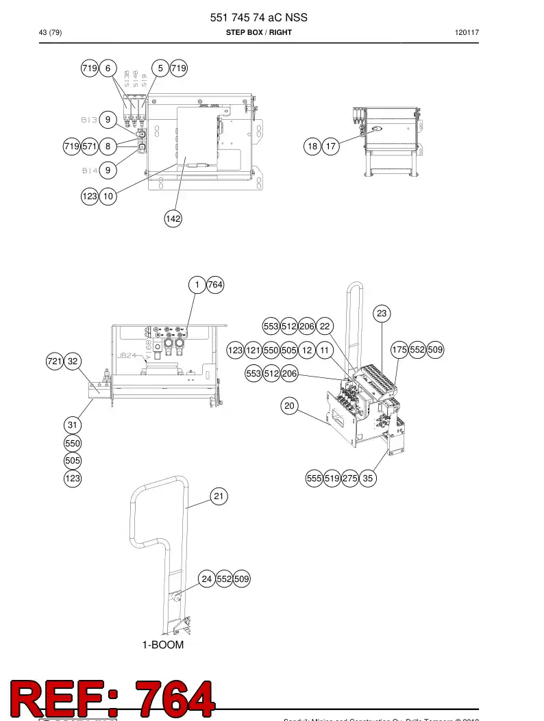 81038909 810 389 09 HEXAGON SOCKET HEAD SCREW (FULL THREAD) - Sandvik Technical Drawing
