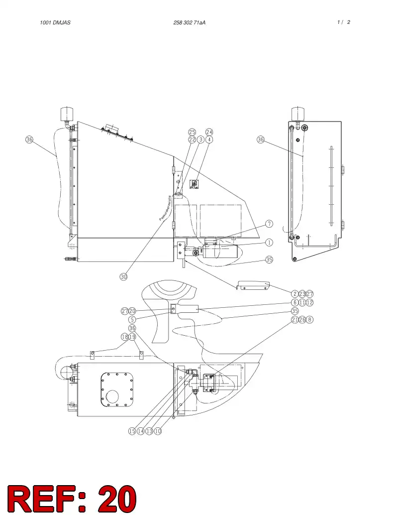 81046899 810 468 99 HEXAGON HEAD SCREW (FULL THREAD) - Sandvik Technical Drawing