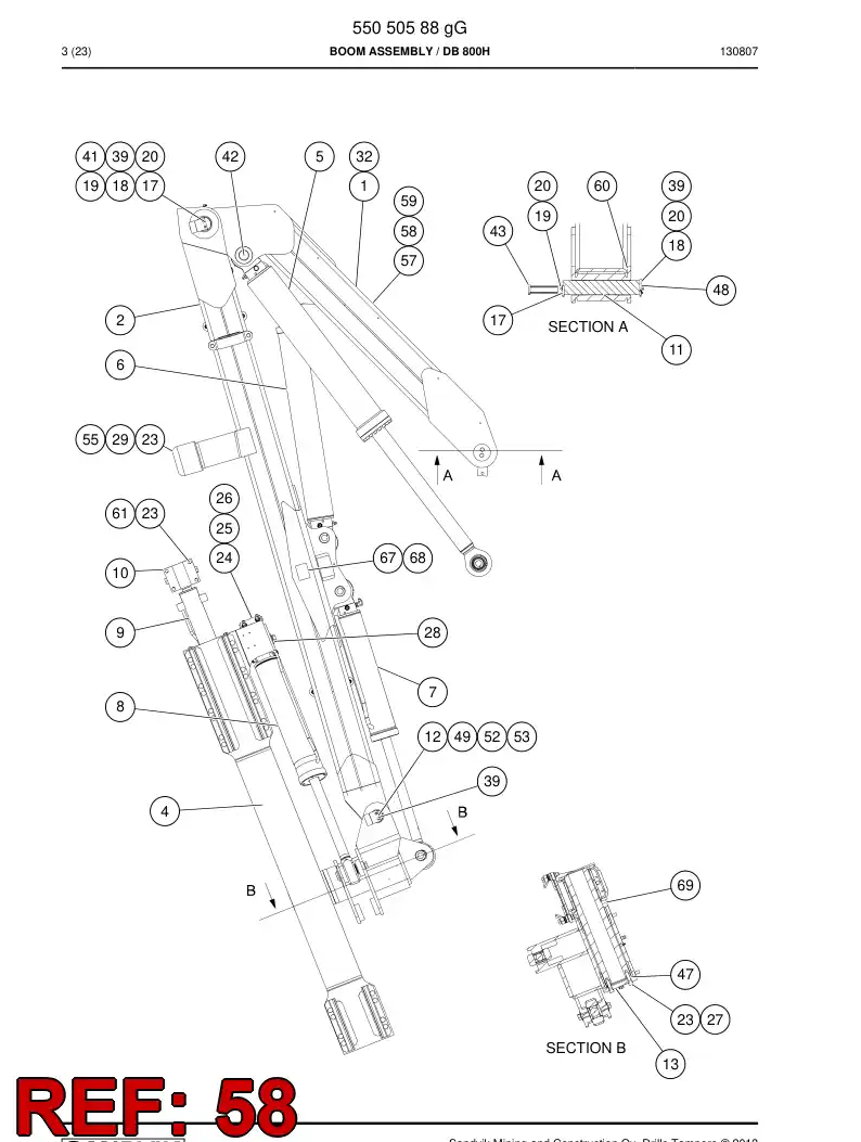 81076599a 810 765 99a Hexagon socket set screw - Sandvik Technical Drawing