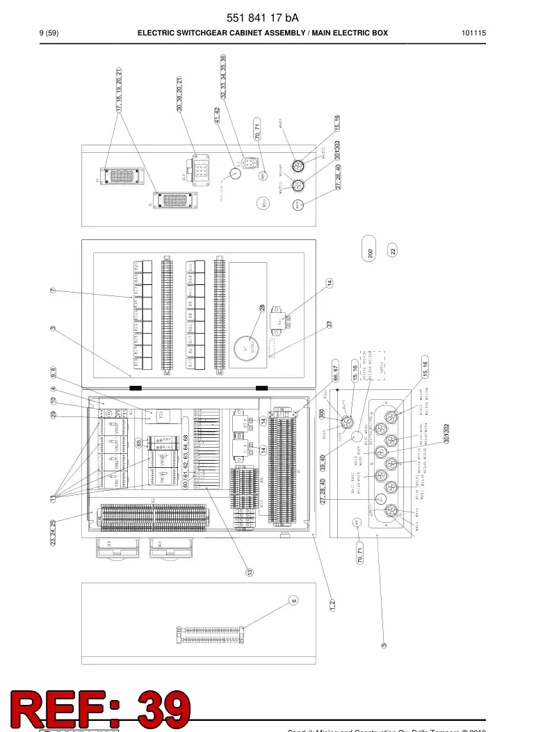 81094099a 810 940 99a TAMPO DE ENCHIMENTO - Sandvik Technical Drawing