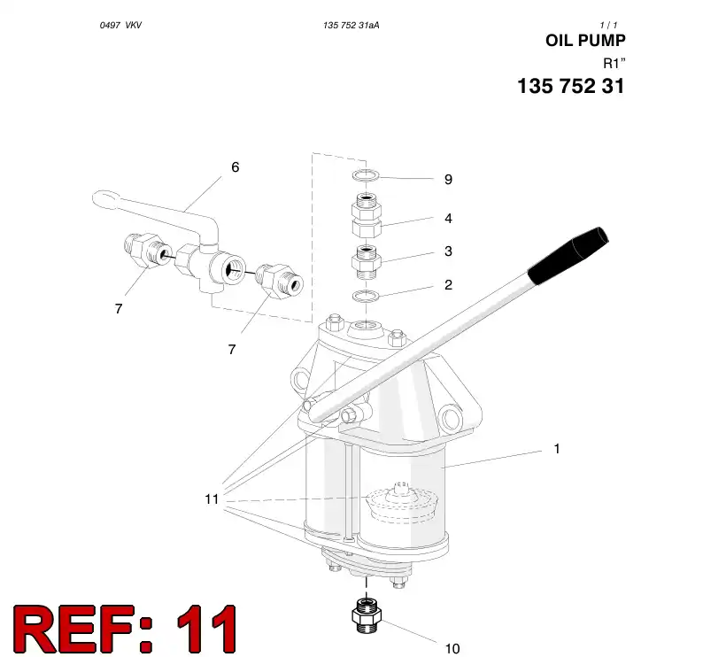 81096139 810 961 39 SEAL KIT - Sandvik Technical Drawing