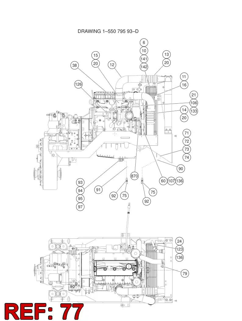 81128179 811 281 79 PLUG - Sandvik Technical Drawing