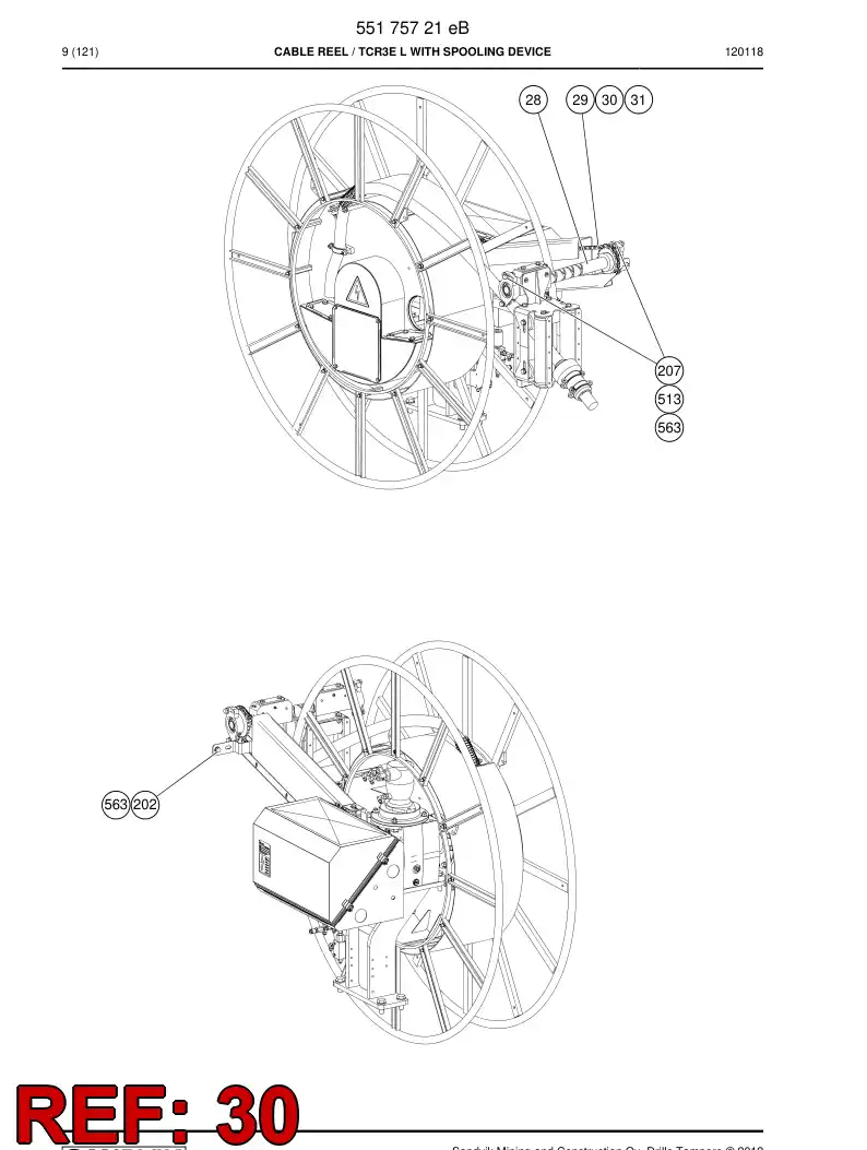81160089 811 600 89 CONNECTING LINK - Sandvik Technical Drawing