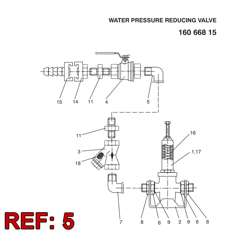 81167869 811 678 69 Elbow - Sandvik Technical Drawing