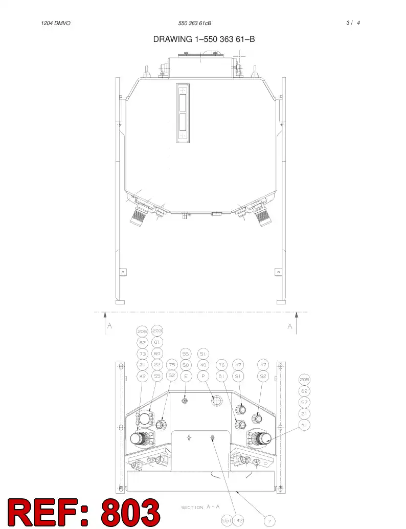 81223399 812 233 99 O-RING - Sandvik Technical Drawing