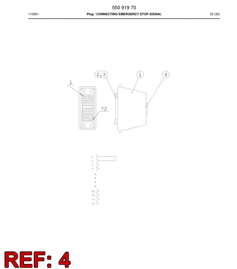 81259209a 812 592 09a Cap, Filling - Sandvik Technical Drawing
