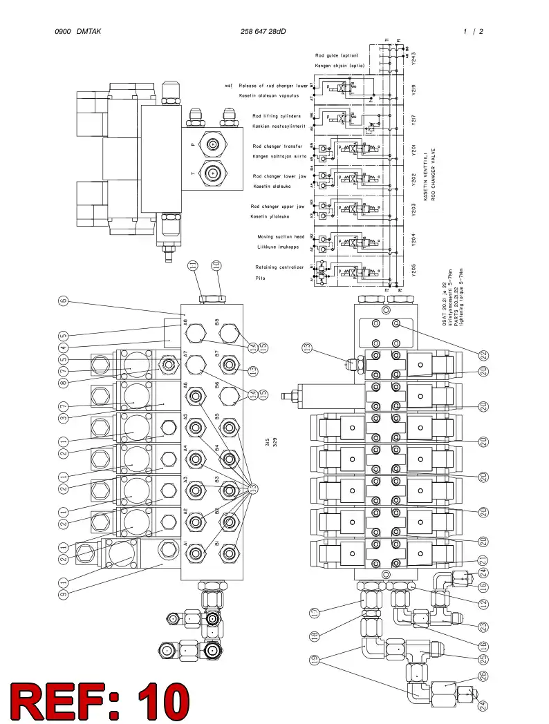 81260529 812 605 29 CONECTOR - Sandvik Technical Drawing