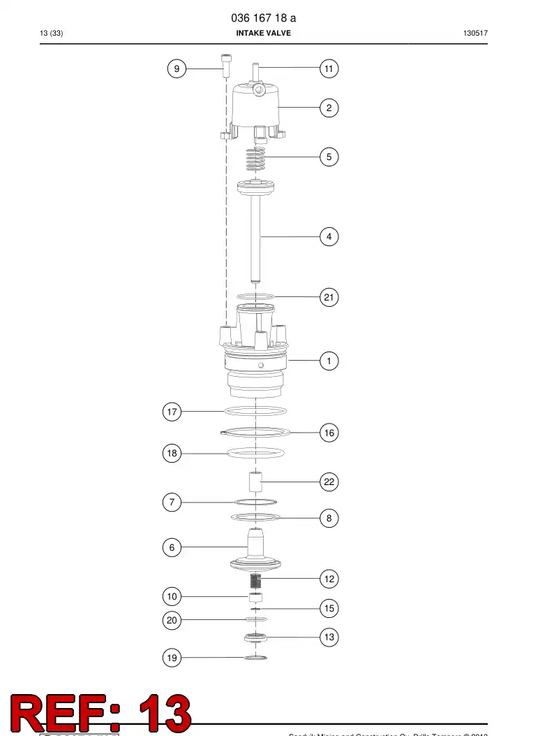 81266999 812 669 99 Adapter, Elbow - Sandvik Technical Drawing