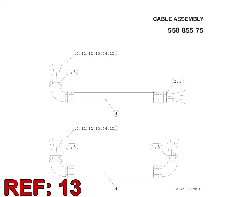 81333609 813 336 09 WIRE - Sandvik Technical Drawing