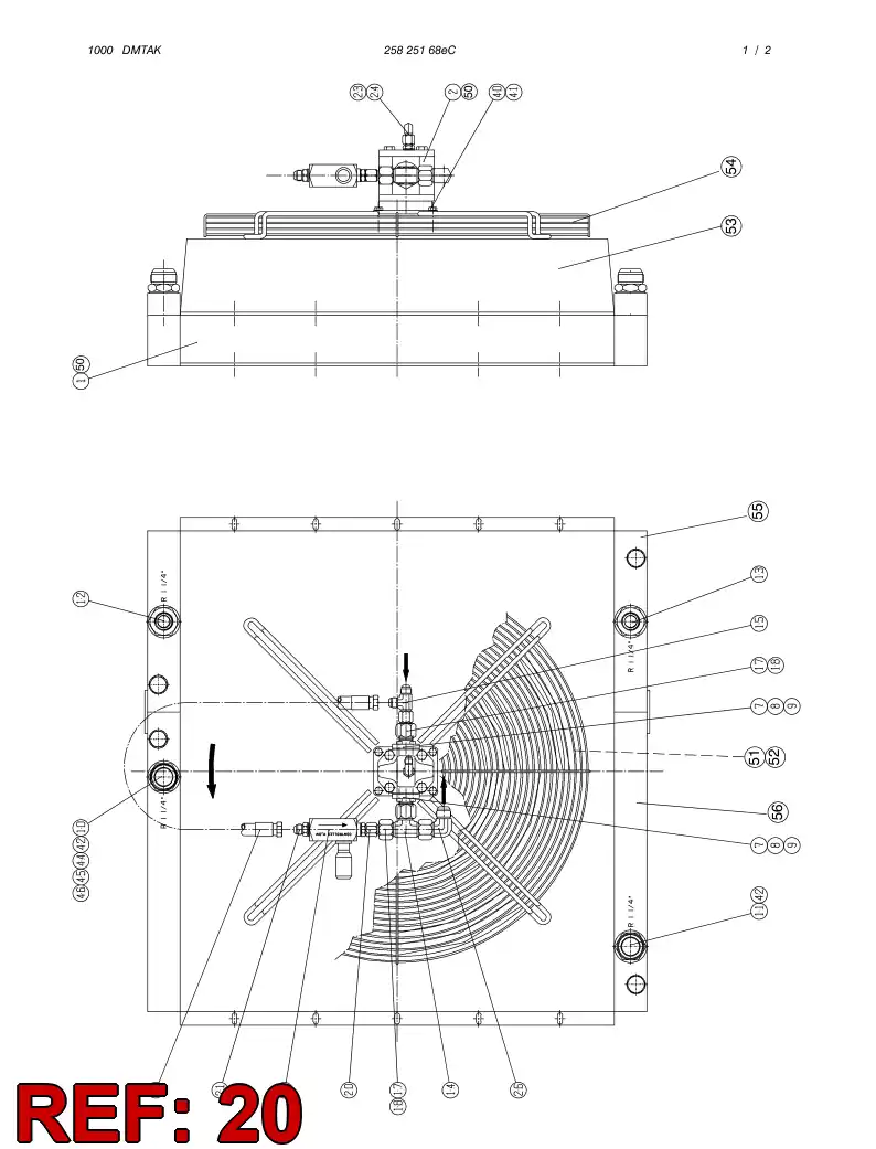 81376809 813 768 09 BATTERY - Sandvik Technical Drawing