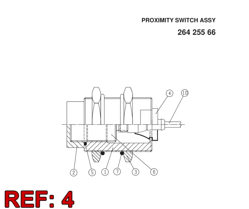 813 840 99 Entry, Cable - drawing