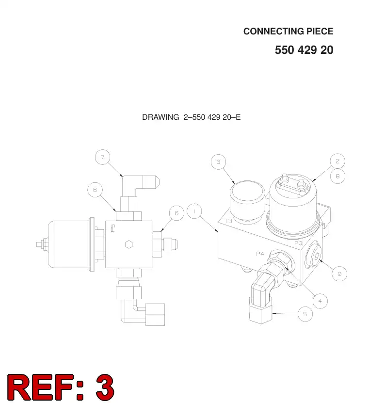 81391249 813 912 49 BREATHER - Sandvik Technical Drawing