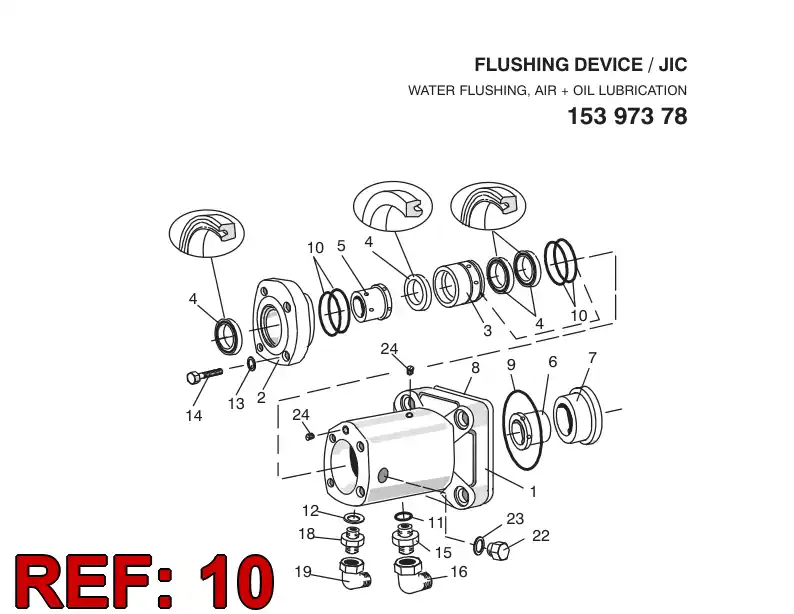 81401749 814 017 49 O-RING - Sandvik Technical Drawing