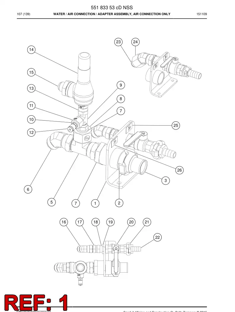 81418999a 814 189 99a Sleeve, Threaded - Sandvik Technical Drawing