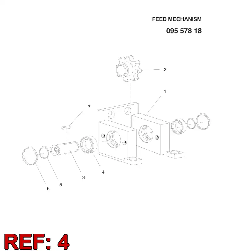 81455029 814 550 29 DEEP GROOVE BALL BEARING - Sandvik Technical Drawing