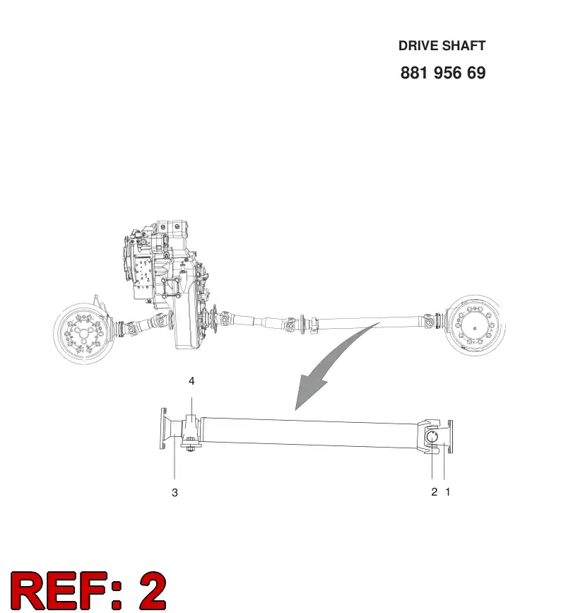 81457459 814 574 59 CROSS UNIT - Sandvik Technical Drawing