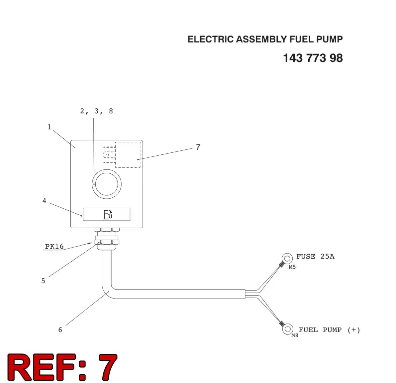 81481769 814 817 69 RELAY - Sandvik Technical Drawing