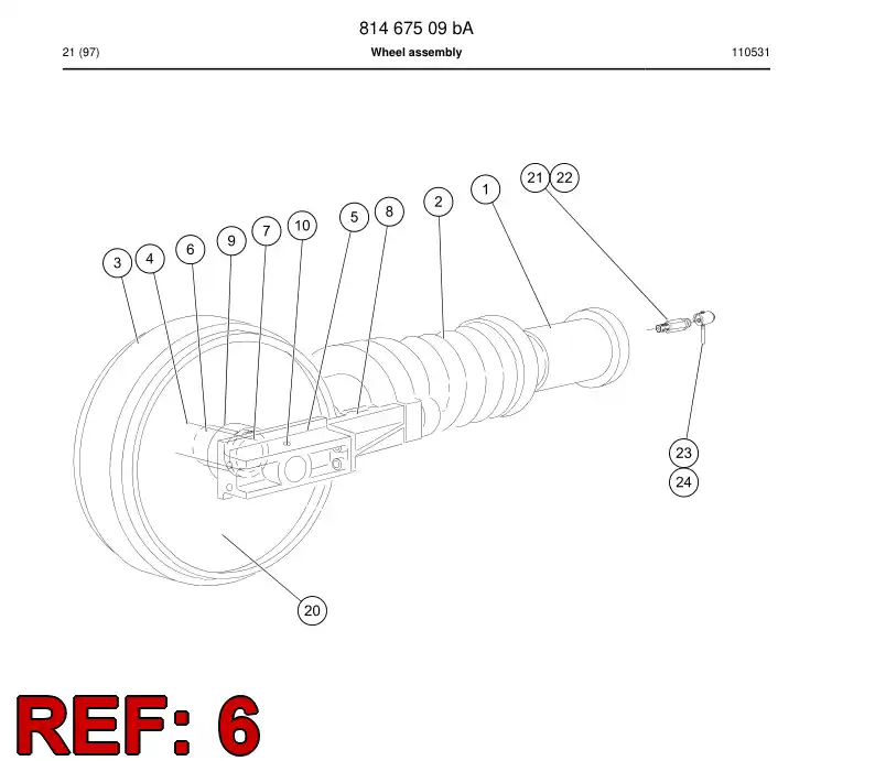 815 007 49b Bushing - drawing