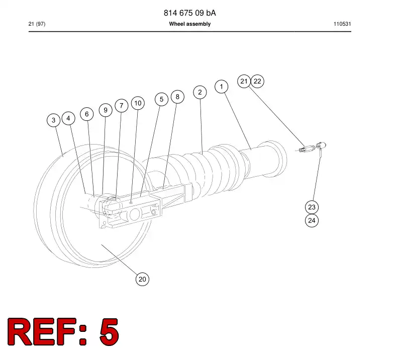 815 010 69a Slide - drawing