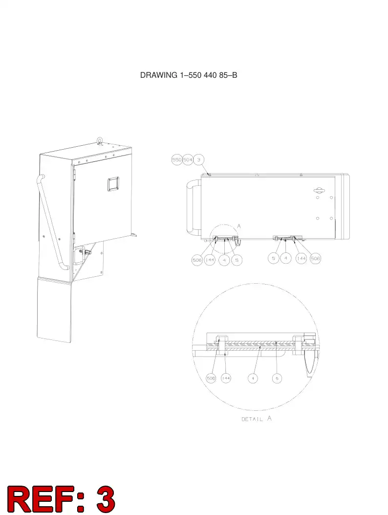 81535109 815 351 09 Damper, Thread Mount - Sandvik Technical Drawing
