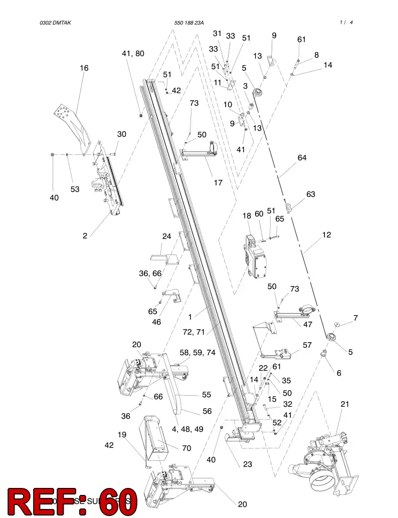 81547029 815 470 29 SPRING-TYPEE STRAIGHT PIN - Sandvik Technical Drawing