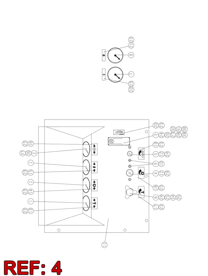 81585429 815 854 29 Valve Assembly, Throttle, Adjustable - Sandvik Technical Drawing