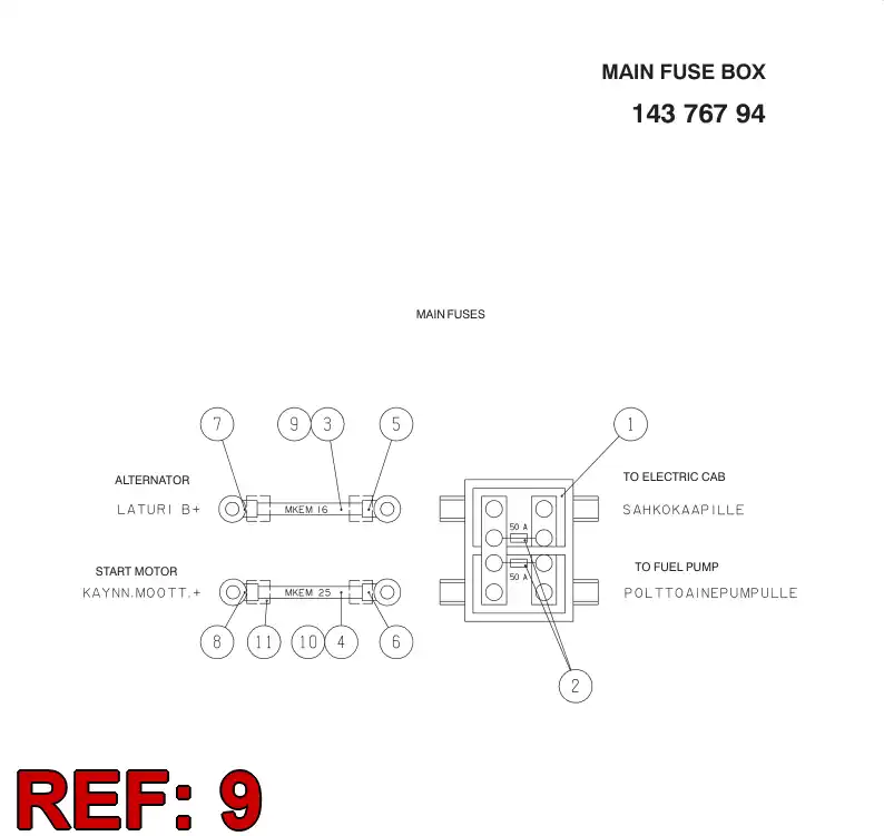 81587039 815 870 39 PLASTIC CONDUITS FOR CABLE - Sandvik Technical Drawing