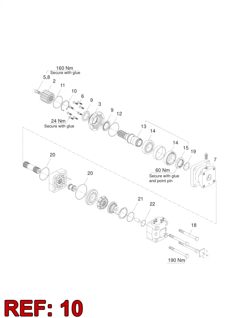 81587449 815 874 49 CIRCLIP - Sandvik Technical Drawing