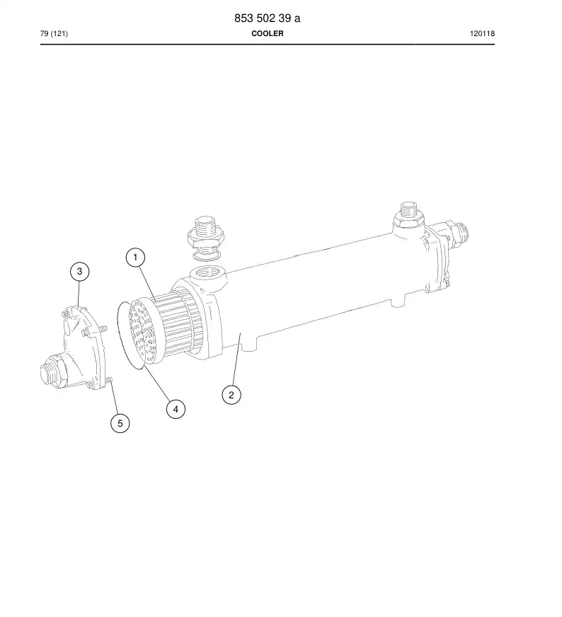 81602109a 816 021 09a Cover - Sandvik Technical Drawing