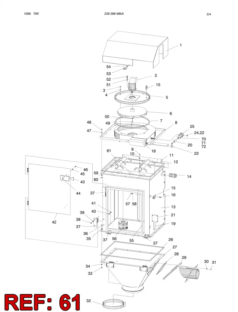81602779 816 027 79 FILTER ADAPTER - Sandvik Technical Drawing