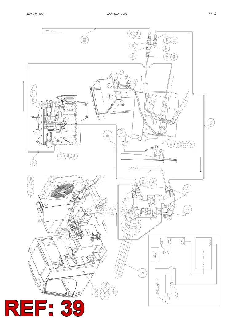 81620969 816 209 69 MALE STUD FITTING - Sandvik Technical Drawing