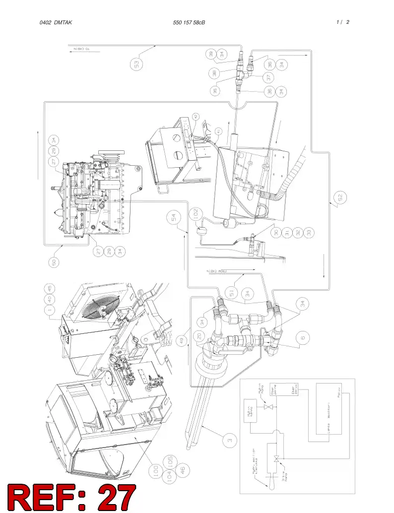 81621699 816 216 99 FITTING 90 - Sandvik Technical Drawing