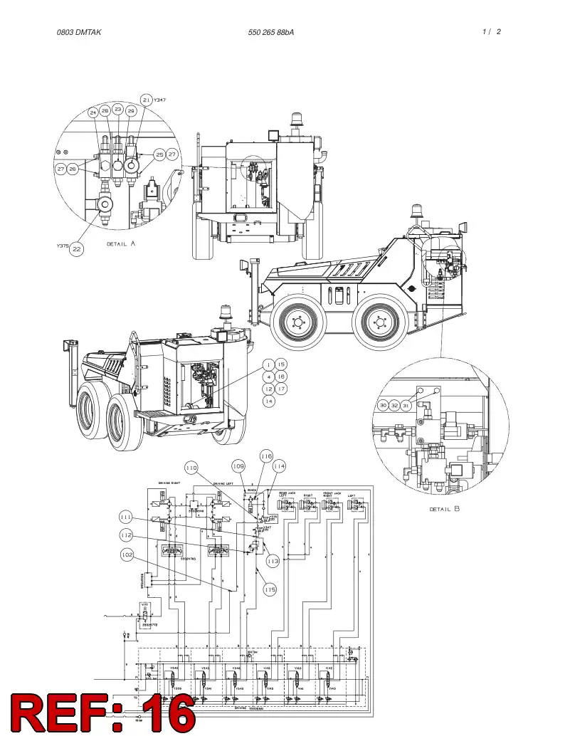 81672769 816 727 69 Reducer, Tube End - Sandvik Technical Drawing