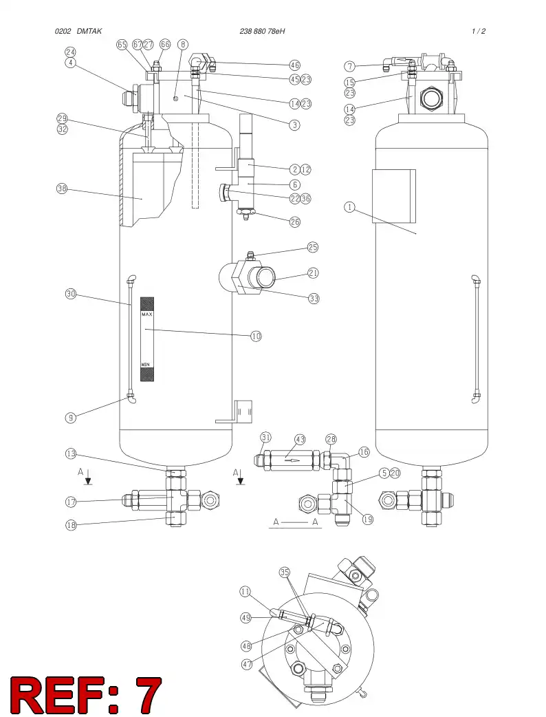 816 731 09 Connector, Female - drawing