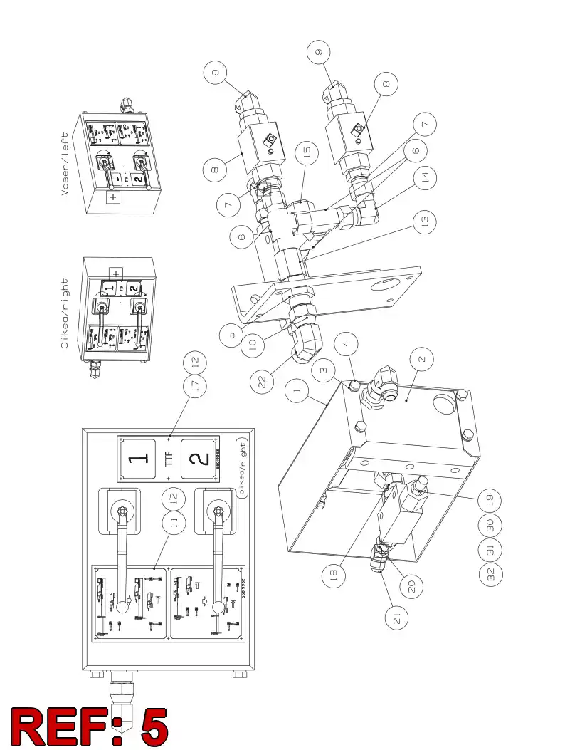 81674789 816 747 89 ADAPTER (HYDRAULIC) - Sandvik Technical Drawing