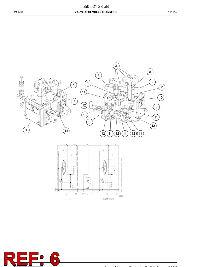 81676829a 816 768 29a Straight thread adapter - Sandvik Technical Drawing