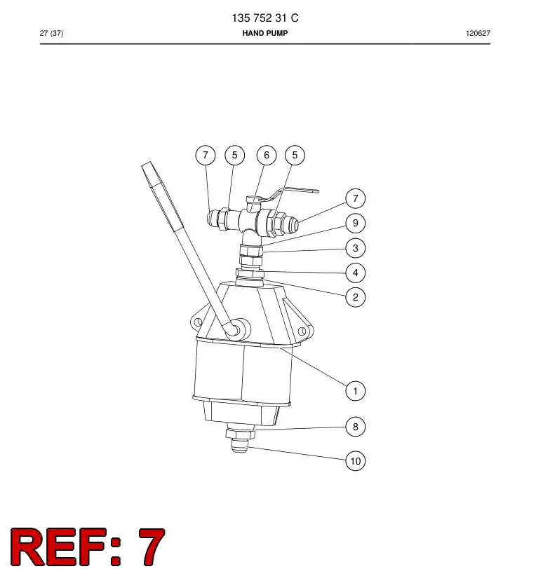 81676829b 816 768 29b STRAIGHT THREAD ADAPTER - Sandvik Technical Drawing