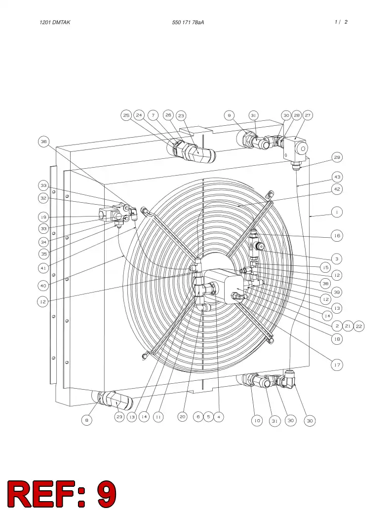 81677839 816 778 39 STRAIGHT THREAD ADAPTER - Sandvik Technical Drawing
