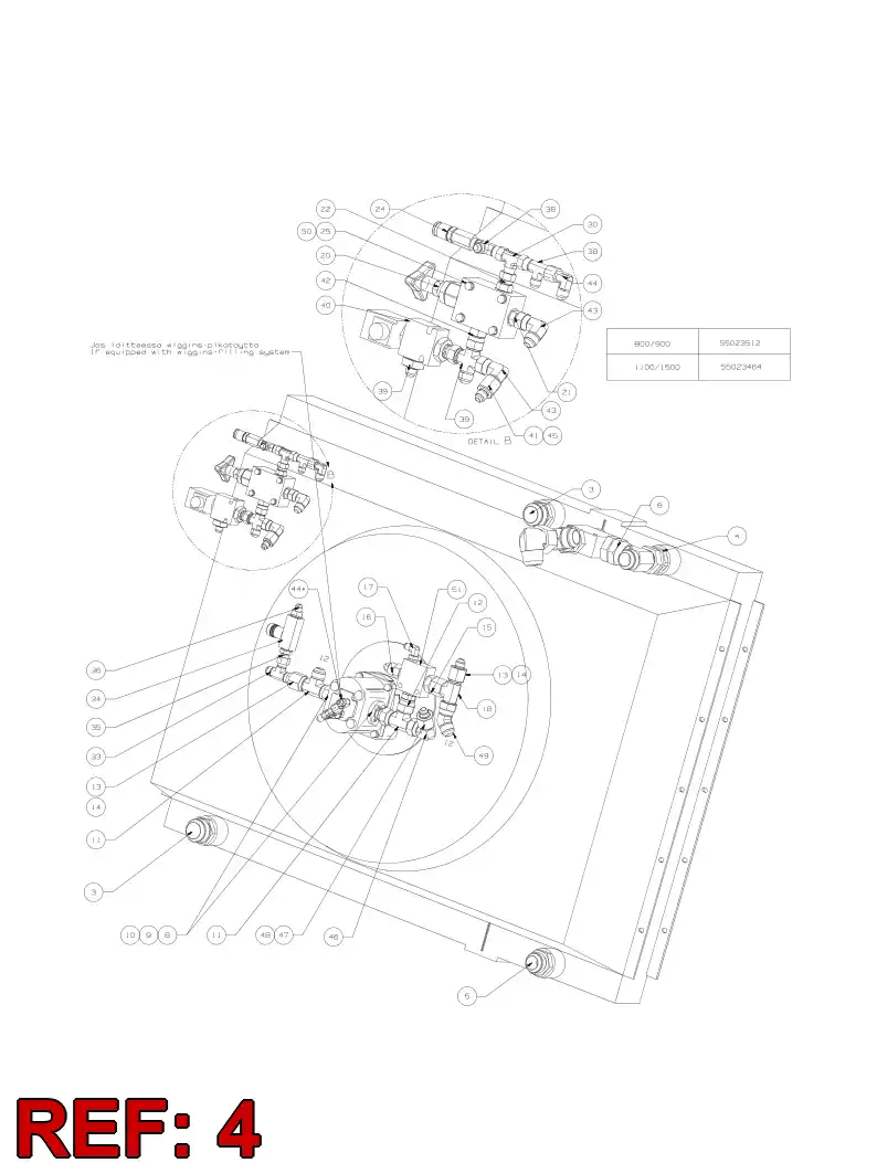 81690549 816 905 49 SWIVWL NUT MALE ADAPTER - Sandvik Technical Drawing