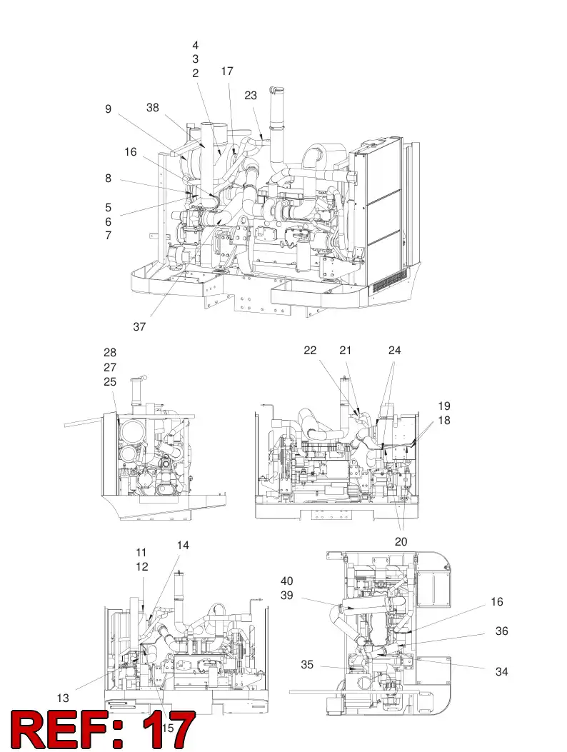 81705689 817 056 89 ADAPTER - Sandvik Technical Drawing