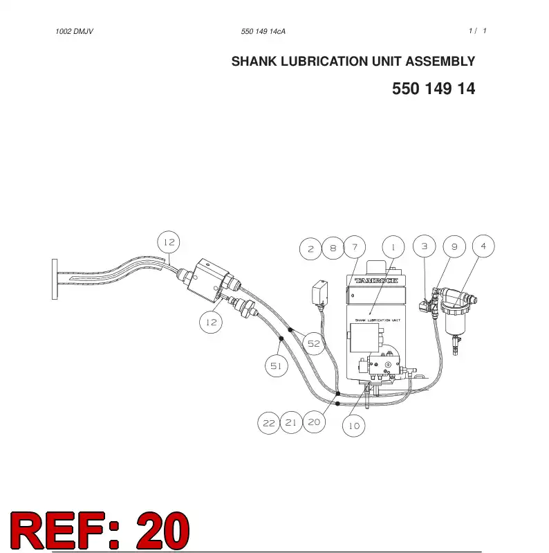 81716189 817 161 89 T-ADAPTER - Sandvik Technical Drawing
