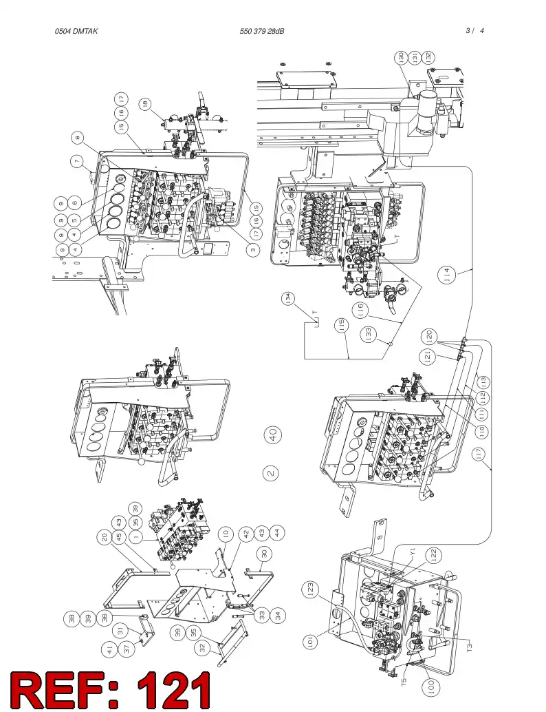 81716209 817 162 09 Adapter, Tee - Sandvik Technical Drawing