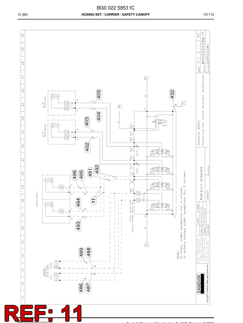 81716209a 817 162 09a Adapter, Tee - Sandvik Technical Drawing