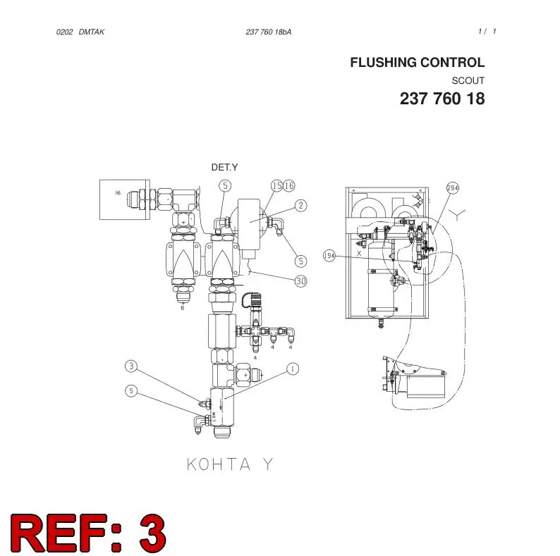 81717909 817 179 09 STRAIGHT THREAD ADAPTER - Sandvik Technical Drawing