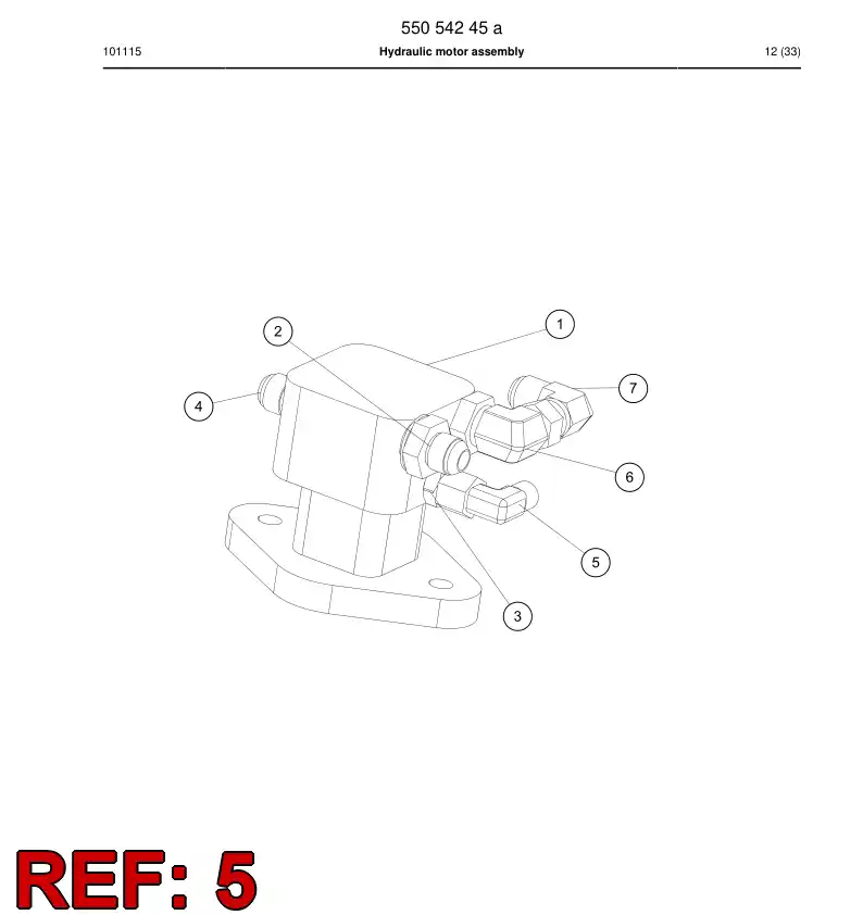 81718359a 817 183 59a ELBOW PARA SWIVEL NUT 90 - Sandvik Technical Drawing